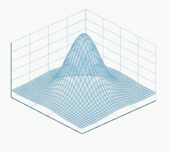Bivariate normal surface